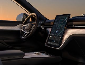Volvo EX90 wnętrze panel centralny