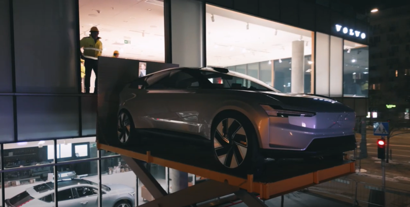 Volvo Concept Recharge w Warszawie